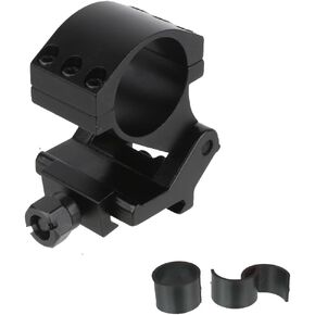Gotical Flip-to-Side Scope Ring (Low) 30 MM Low, 30mm Ring with 1" Inserts, Adapts to Any Weaver/Picatinny Rail, Perfect for Our Magnifier, Its Positive Lock System Holds it in Place