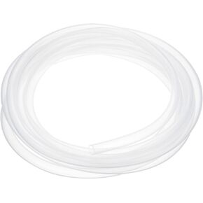 PATIKIL 7/16" ID x 9/16" OD Silicone Tubing, 20' High Pure Silicone Hose Tube Flexible Clear Pipe for Home Brewing Water Air Liquid Transfer