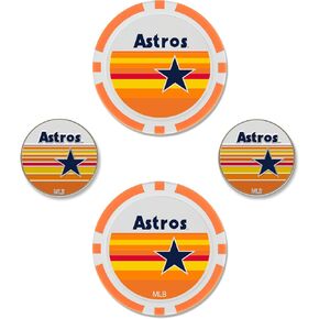 Team Effort LE Ball Marker Set MLB Houston Astros