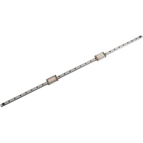 SUZANNE MGN12H 700mm Linear Rail Guide with Chrome-Plated Bearing Steel & 2 Stainless Steel MGN12H Carriage Block, Anti-Oxidation, Precision Rail Kit for 3D Printers (Ender 3, CoreXY) & CNC Machines