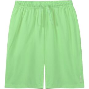 ALWAYSONE Kids Cotton Sweat Sport Shorts with Drawstring Soft Jersey Athletic Shorts for Boys and Girls 3-12 Years