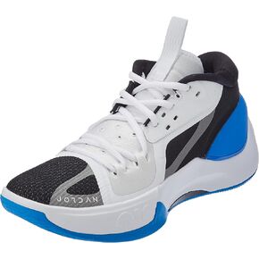 Nike Jordan Mens Zoom Separate White Black Photo Blue Basketball Shooes (White Photo Blue Black Metallic Silver, US Footwear Size System, Adult, Men, Numeric, Medium, 11)