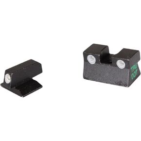 MEPRO Tru-Dot tritium Night Sights Compatible with Remington R1 (Not Enhanced) tritium dots Glow on Sight self Illuminated Meprolight Fixed Metal Sights