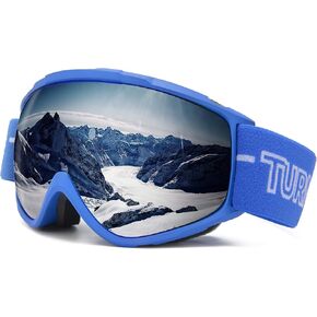 OTG Ski/Snowboard Goggles - 100% UV Protection, Anti-Scratch & Anti-Fog - Snow Goggles for Men, Women & Youth