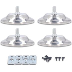 Billiard Table Leg Levelers, 4pcs 5inch Billiard Table Leg Levelers Universal Heavy Duty Leveling Foot Adjustable Leveling Risers for Football Soccer Pool