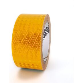 High Intensity Retro Reflective Tape (HXREF) [1 Roll] 2" (50mm) x 10 yds Yellow