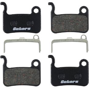 Semi-Metallic Bicycle Disc Brake Pads for Shimano XTR M965/M966/M975,Saint M800,Alfine S500/S501,2 Pairs