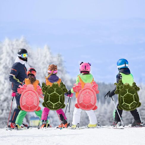 WETTARN 5 PCS منصات بعقب السلاحف الكبيرة للزحفات الجليدية اللطيفة سلحفاة سلحفاة ترس وقائية للتزلج على منصات مرفقة من سلحفاة ركبة السلحفاة للأطفال حماية في الهواء الطلق (أخضر) in Kuwait