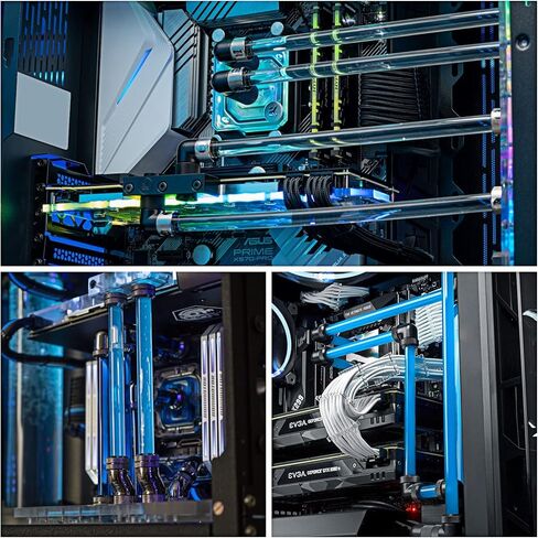 20 قطعة من أنابيب البولي كربونات الصلبة، 5/8 بوصة (16 مم) OD × 4 مم سمك الجدار أنبوب PETG، طول 12 بوصة أنبوب أكريليك شفاف يمكنك صنعه بنفسك أنابيب ليكسان in Kuwait