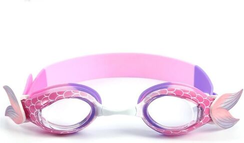 Kids Swimming Goggles Anti Fog No Leak Non Slip UV Protection Swim Goggles Eyelash Fish for Girls Boys in Kuwait
