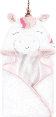 Hudson Baby Unisex Baby Cotton Animal Face Hooded Towel, Red Ladybug, One Size in Kuwait