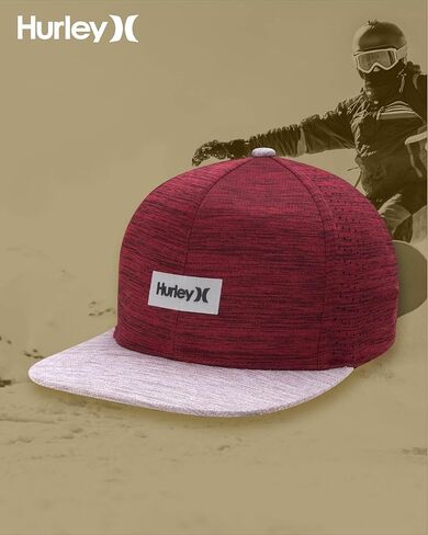 Hurley Men's Hat - H2O-DRI Dock Snap-Back Baseball Hat in Kuwait