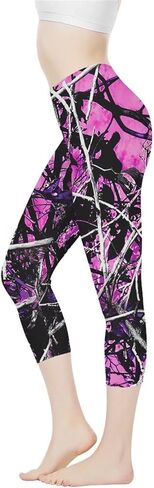 PZZ BEACH Women Fitness Leggings Yoga Capri Pants Swearpants Running Cycling Strechy Tummy Control Slimming in Saudi Arabia