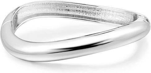 Chunky Gold Bangle Bracelet for Women,Thick Gold Plated Hinged Cuff Bangles,Arm Cuff Jewelry for Women Gifts in Saudi Arabia