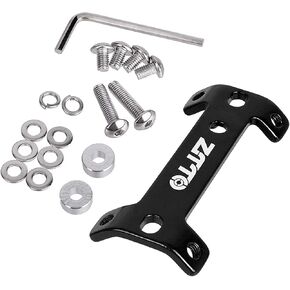 Bicycle Bottle cage Extender,HUIOP Aluminum Alloy Double Headed Bicycle Bottle Cage Extender Mountain Bike Water Bottle Cage Mount Holder