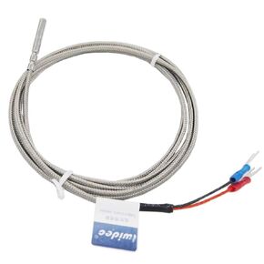 Twidec/2M Stainless Steel K-Type Sensor Probes Metal HeadProbe for Thermocouple Sensor & Meter Temperature Controller(Temperature Range:0~600°C) MT-6340 4x30MM
