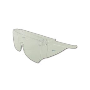 MAGID Y23C Gemstone Diamond Y23C Over-the-Glass Protective Visitor Glasses, Polycarbonate, Standard, Clear (7 Pair)