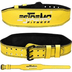 streemo رفع الأثقال حزام حزام الجلود المدافع رفع الطاقة الظهر للرجال رافعة رافعة الحزام deadlift الحزام powertain