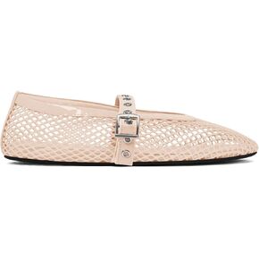 Coutgo Womens Mesh Ballet Flats Mary Jane Fishnet Ballerina Flats Buckle Strap Comfortable Causal Dress Shoes in Kuwait