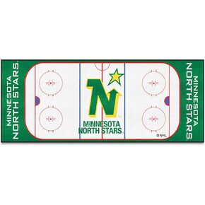 FANMATS 35529 NHL Retro - Minnesota North Stars Rink Runner - 30in. x 72in.