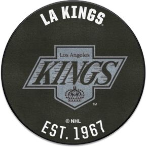 FANMATS 35518 NHL Retro Los Angeles Kings Roundel Rug - 27in. Diameter