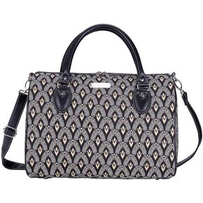 Signare Tapestry Duffle Bag Overnight Bags Weekend Bag for Women with Japanese Style Ume Sakura Design in Kuwait