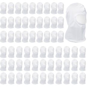 60 Pcs Painters Spray Socks Unisex Adult Painters Mask Painting Dust Hood Snug Soft Stretch Head Socks for Men