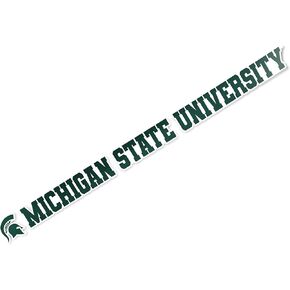 Desert Cactus Michigan State University Sticker Spartans MSU Name Logo Vinyl Decal Laptop Water Bottle Car Scrapbook (15 Inch Sticker)