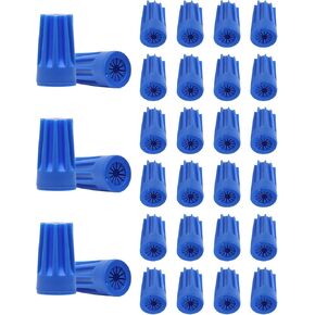 Low Voltage Waterproof Wire Connectors Outdoor, Waterproof Wire Nuts, Electric Connectors for Wiring, Used for Low Voltage Landscape Lights, AWG 14,16,18,20,22 Gauge Wire, Blue Pack of 30 in Saudi Arabia