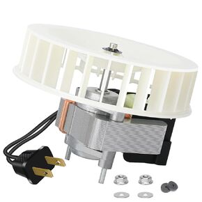 S97017646 Bathroom Exhaust Fan Motor (Model S99080592) & Blower Wheel Assembly – Quiet, High-Performance – Compatible with 605P, 665P, 665SP, 665RP, 665F, 665RF, 668P, 668RP, 9965, 9905, 605RP