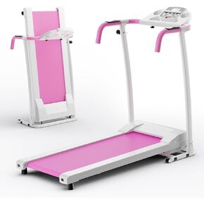 Goplus Foldable Treadmills for Home, Freestanding Folding Treadmill with 12 Preset Programs, Adjustable LCD Display, Pulse Sensors, Portable Compact Treadmill for Walking and Jogging