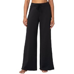 Sunzel Women's Airy Wide Leg Pants, High Waist Yoga Pants Lightweight Lounge Sweatpants with Drawstring for All Day Comfort