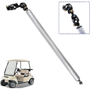 Club Car DS Golf Cart Steering Column Assembly with Shaft Intermediate Steering Joint, Suitable for 1992-up DS, OEM# 1013861, 103601601, 1016181