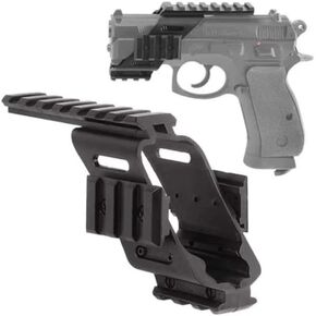 Tactical Pistol Scope Sight Polymer Light Weight Mount； with 7/8-inch Weaver/Picatinny.