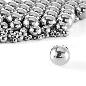 XIKE 50PCS 9mm S304 Stainless Steel Precision Bearing Balls
