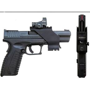 UM3 Universal Sight Mount - Precision Optics Mounting Solution Fits All Lower Picatinny Rails No Tools Required, No Drilling, Anodized Aluminum, Fits Any Optic