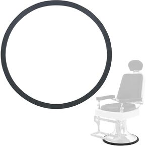 MoyRetty 22.8" Salon Chair Rubber Base Ring, Salon Equipment Floor Protective Rubber Ring Gasket,Hydraulic Styling 1Pack
