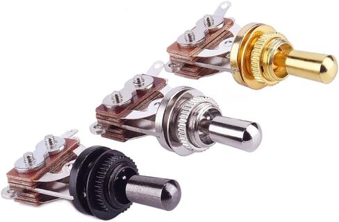 Guitar Electric 3 Way Toggle Switch Switch Switch With Brass Tip Knob 3pcs in Kuwait