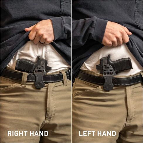 Alien Gear Photon Holster - Concealed/Open Carry, Multiple Models, Right/Left Hand, Adjustable Ride Height/Retention - Springfield Hellcat Pro Holster, Belly Band Holsters for Concealed Carry in Saudi Arabia
