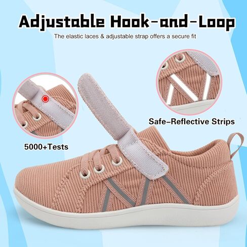 JOINFREE Toddler Shoes Boys Girls Wide Barefoot Shoes Little Kids Minimalist Sneakers Zero Drop Casual Walking Shoes Breathable Tennis Shoes Indoor Outdoor in Kuwait