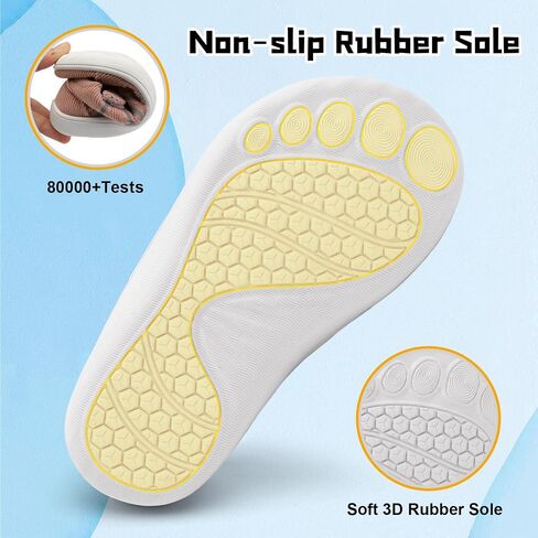 JOINFREE Toddler Shoes Boys Girls Wide Barefoot Shoes Little Kids Minimalist Sneakers Zero Drop Casual Walking Shoes Breathable Tennis Shoes Indoor Outdoor in Kuwait