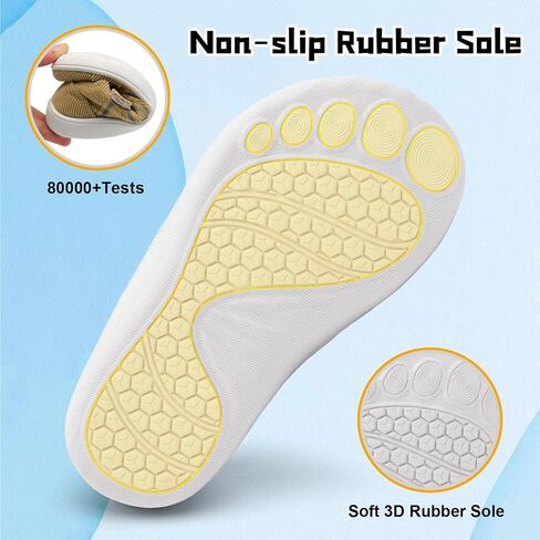 JOINFREE Toddler Shoes Boys Girls Wide Barefoot Shoes Little Kids Minimalist Sneakers Zero Drop Casual Walking Shoes Breathable Tennis Shoes Indoor Outdoor in Kuwait