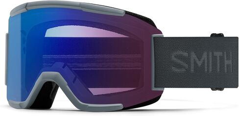 SMITH Squad Low Bridge Goggles with ChromaPop Lens – Performance Snowsports Goggles with Replaceable Lens – for Men & Women in Saudi Arabia