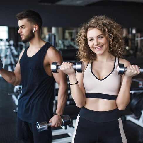 أساور سوار ثقيلة الأسوار مرجحة للرجال سوار دمبل للرجال للرجال بارد بركان القلق صخور سوار يوجا السوار المليئة بالمجوهرات للرجال للرجال النساء in Kuwait