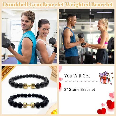 أساور سوار ثقيلة الأسوار مرجحة للرجال سوار دمبل للرجال للرجال بارد بركان القلق صخور سوار يوجا السوار المليئة بالمجوهرات للرجال للرجال النساء in Kuwait