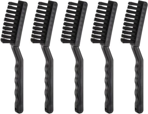 HARFINGTON 5pcs Anti-Static Cleaning Brush 18x60mm PV Plastic Conductive Bristles Anti Static ESD Brushes for Clean PCB Laptop Keyboard Fan and Other Electronic Devices in Saudi Arabia