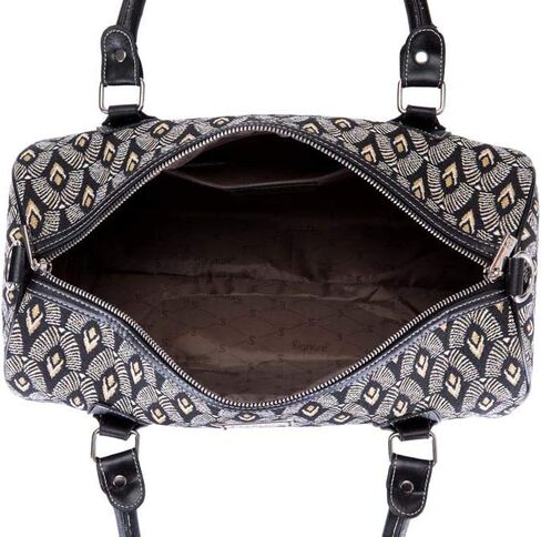 Signare Tapestry Duffle Bag Overnight Bags Weekend Bag for Women with Japanese Style Ume Sakura Design in Kuwait