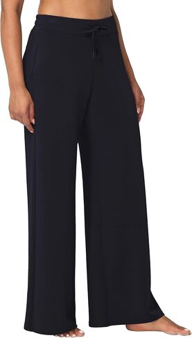 Sunzel Women's Airy Wide Leg Pants, High Waist Yoga Pants Lightweight Lounge Sweatpants with Drawstring for All Day Comfort in Saudi Arabia