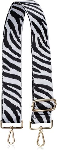 Allzedream Wide Purse Strap 2" Adjustable Replacement Crossbody Bags Animal Print in Saudi Arabia