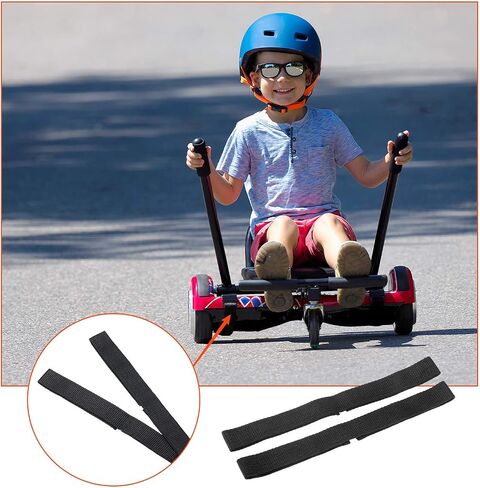 Sumind 8 قطع قابلة للتعديل من أشرطة استبدال Hoverboard هوك وحلقة تثبيت كابل Hoverboard أشرطة بديلة لملحقات Kart سكوتر التوازن الذاتي (19.8 بوصة) in Saudi Arabia